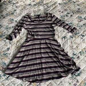 Rue 21 size small striped jersey knit dress